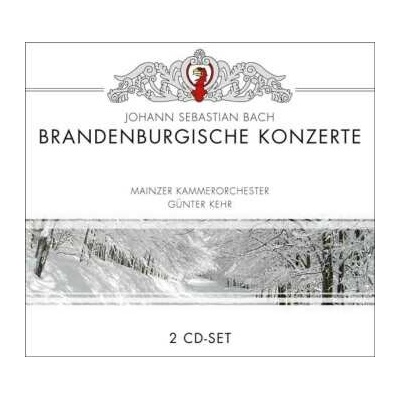 Johann Sebastian Bach - Brandenburgische Konzerte Nr.1-6 2 CD – Hledejceny.cz