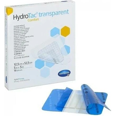 HydroTac Transparent Comfort 12,5 x 12,5 cm 8 x 8 cm 10 ks