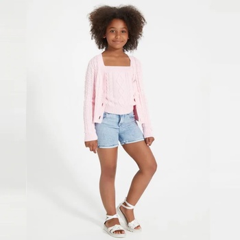 Image 1 of Guess Къси дънкови панталони за момиче с кристали Guess