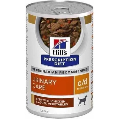 Hill's Hills Prescription Diet Urinary Care C/D Stew - за разтваряне струвитни уролити и профилактика на оксалатни уролити 354gr