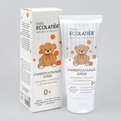 EcoLatier Detský krém s pantenolom Mommy & Baby 0+ 100 ml