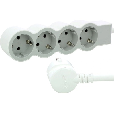 Legrand РАЗКЛОНИТЕЛ БЯЛ/СВЕТЛОСИВ legrand 4 ГНЕЗДА / 1.5 М. 694552 (3414971945265)
