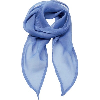 Premier Workwear dámský šifonový šátek PR740 Midblue -ca. Pantone 2718