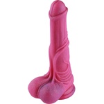 HISMITH HSA94 Silicone Dream Sky Dildo KlicLok 10.6" Pink