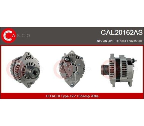 Generátor CASCO CAL20162AS