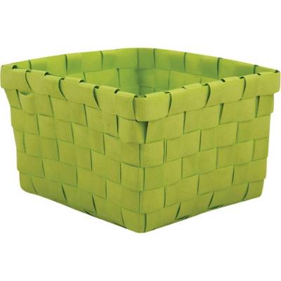 MSV malý úložný organizér, zelený, PP, 14 x 14 x 9 cm