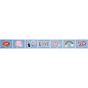 HEYDA Декоративна самозалепваща се лента Heyda Love stamp 203584501 (203584501)