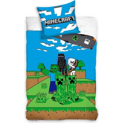 TipTrade bavlna obliečky Minecraft Mob monster 140x200 70x80