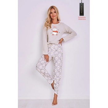 Dívčí pyžamo Anie šédé