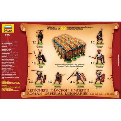 Zvezda figurky Roman Imperial Infantry I BC II AD 1:72