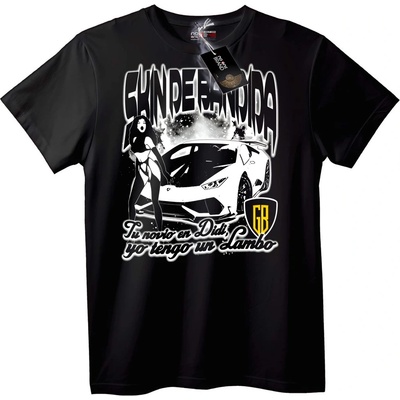 NOONEBRAND Тениска Lamborghini Любов - 2XL, White