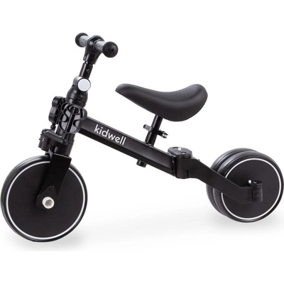 Kidwell Велосипед 3 в 1 PICO Kidwell - Колело за каране, Велосипед за баланс, триколка - Черен (15906)