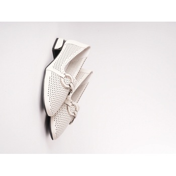 KARISMA dámské mokasíny perforované bílé