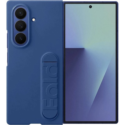 Samsung Оригинален гръб Samsung Silicone Cover за Galaxy Z Fold 7 - Син, EF-MF966CNE