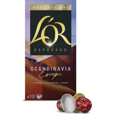 L'OR Espresso Scandinavian Hlinikove Kapsle Do Nespresso 10 ks