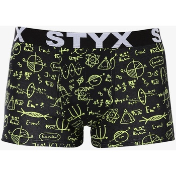 Styx Жълто-черни мъжки боксерки Styx Physics Styx | Cheren | МЪЖЕ | 4XL