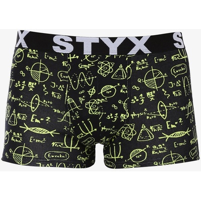 Styx Жълто-черни мъжки боксерки Styx Physics Styx | Cheren | МЪЖЕ | 4XL
