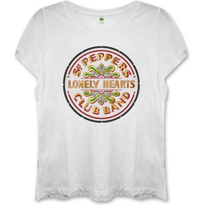 The Beatles Sgt Pepper (Fitted) White M Дамски Риза (BTTRTS01LW02)
