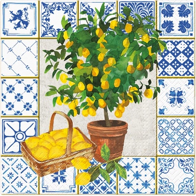 PAW Obrúsky L Citrus tree 33x33cm