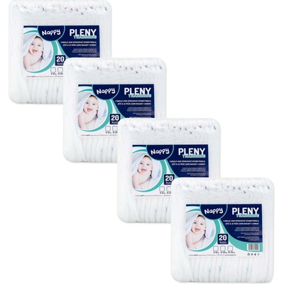 NAPPY Training pants 8-15 kg 20 ks - 3+1 80 ks