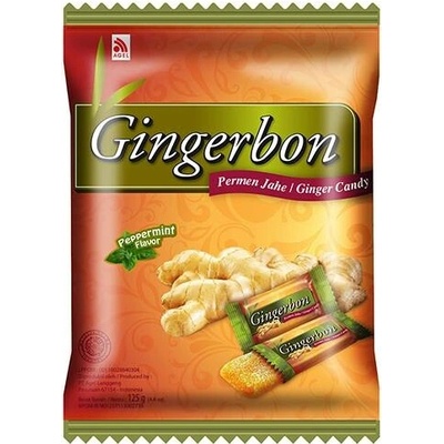 Gingerbon Zázvorové bonbóny s příchutí máty 125 g