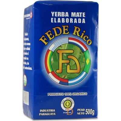 Yerba mate fede rico organica 500 g