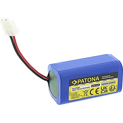 Patona Profimaster Robot 2714 / Ecovacs Deebot CR130, pripojenie káblom 3400 mAh