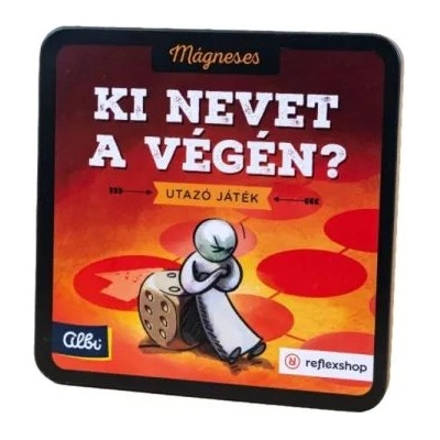 Reflexshop Пътуваща настолна игра Magnetic Who's Laughing at the End