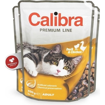 Calibra Cat Adult Duck & Chicken 24 x 100 g