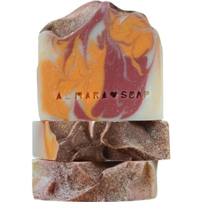 Almara Soap Tuhé mydlo Caramel Coffee 100 ± 5 g