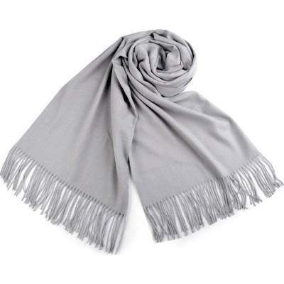 Šála typu pashmina s třásněmi 27 (19) pink