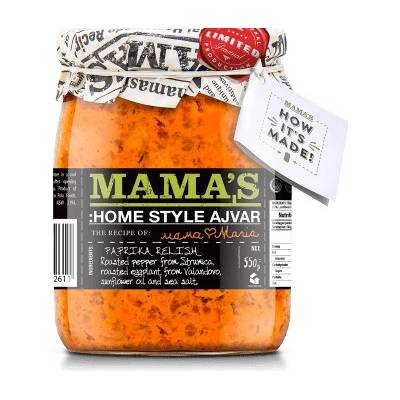 Mamas Ajvar Home Made Mild Mamas 550 g