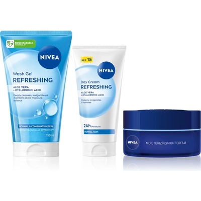 Nivea Refreshing комплект за интензивна хидратация