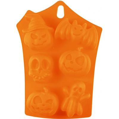 TORO Silikonová forma na muffiny 6ks 23x17cm Halloween
