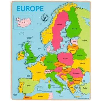 Bigjigs Mapa Evropy