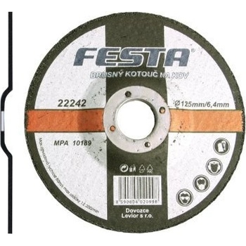 Festa Kotouč brusný 115 x 6,4 x 22,2 mm 122246