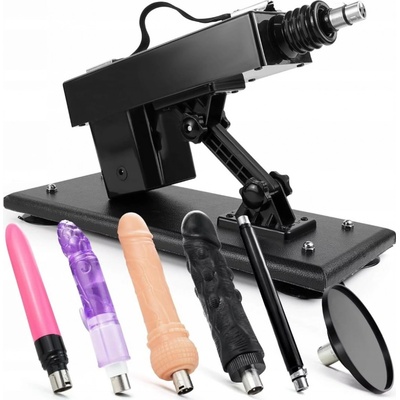 Enhot Sex Machine extra výkonný šukací stroj 120W + včetně příslušenství – Sleviste.cz