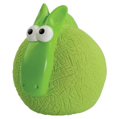 Zelená lopta koník so zvukom 5 cm, latex, HipHop