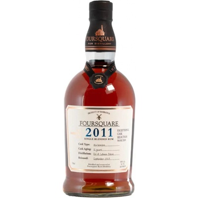 Foursquare 2011 Cask Strength 60% 0,7 l (čistá fľaša)