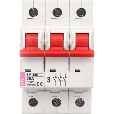 MODULÁRNÍ ODPOJOVAČ SV 325 3P 25A ETI 002423322