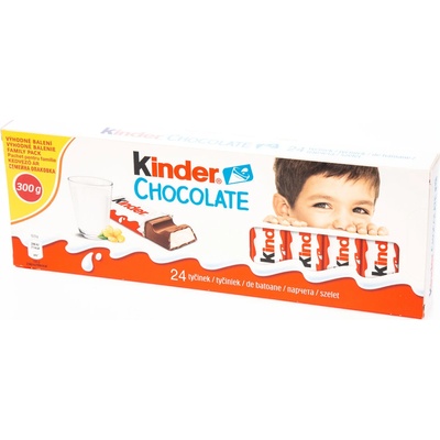 Ferrero Kinder Chocolate 300 g – Zbozi.Blesk.cz