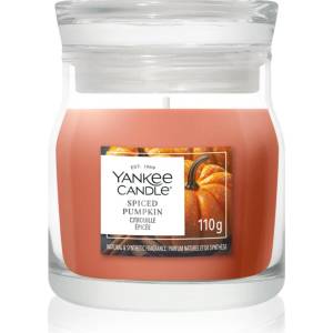 Yankee Candle Spiced Pumpkin ароматна свещ Signature 110 гр