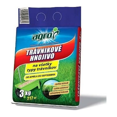 Agro CS Slovakia a.s. Minerálne hnojivo na trávnik Agro 3kg