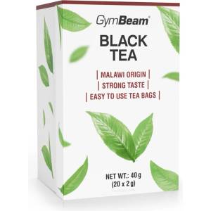 GymBeam Черен чай 20 x 2 g
