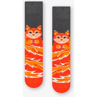 Pánske ponožky Squirrel P šedá tmavá