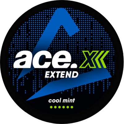 ACE X EXTEND Cool Mint 10 mg Slim 20 sáčků