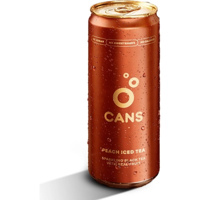 Cans Ledový čaj broskev 330 ml – Hledejceny.cz