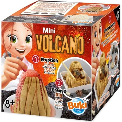 BUKI Mini Vulkán a vykopávka hornin
