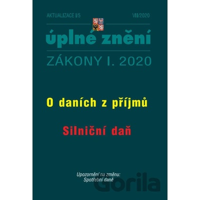 Aktualizace I/5 2020 O daních z příjmu, Silniční daň - Zmírnění dopadu pandemie nemoci COVID-19 na ekonomiku České republiky.