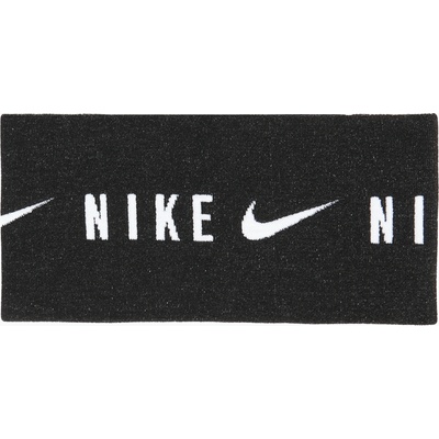 Nike Лента за глава Nike Dri-Fit Trail Knit black/summit white